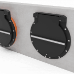 HDPE Flap Valve, Wall - Flange mounted  - Ø 0700mm - 4