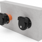 HDPE Flap Valve, Wall - Flange mounted  Angle of 10°  - Ø 0125mm - 4