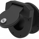 HDPE Flap Valve, Wall - Flange mounted  Angle of 10°  - Ø 0125mm