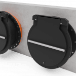 HDPE Flap Valve, Wall - Flange mounted  Angle of 10°  - Ø 0900mm - 4