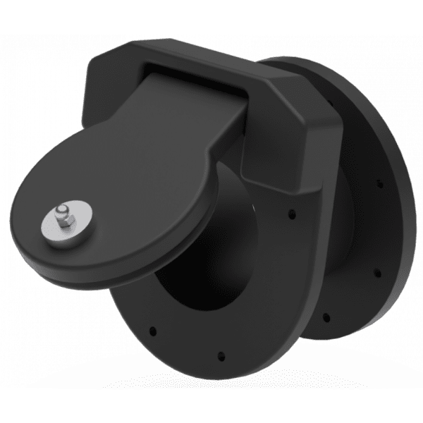HDPE Flap Valve, Wall - Flange mounted  Angle of 10°  - Ø 0125mm